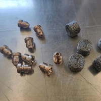 Orifice de 1.1mm pour embouts de buse de canon à mousse et filtre à mailles pour lance à mousse à neige