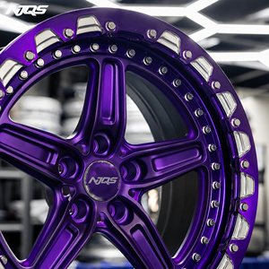 Nuovi Cerchi Forgiati NJQS Beadlock Personalizzati da 17, 18, 19, 20 Pollici per Maserati Ghibli, <span class=keywords><strong>Grecale</strong></span>, Levante, GT, MC20, GranCabrio, Spyker C8, Ferrari - Product Image 6