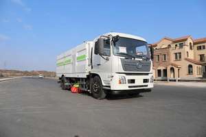 Camión Barredor de 230 CV para Limpieza Urbana de Alto Tráfico, Vehículo de Limpieza Urbana con Normativa Europea de Etapa VI, Limpiador de Áreas Públicas para Zonas con Alto Contenido de Polvo - Product Image 3