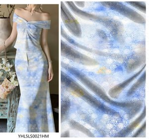 Tissu en rayonne populaire, idéal pour les robes d'été - Product Image 4