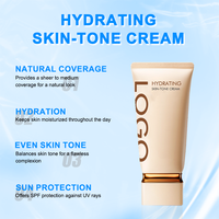 Fond de Teint Liquide Vegan Couvrant et Éclaircissant Naturel, Imperméable, Personnalisable avec Logo, pour Teint Parfait