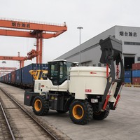Nouveau camion malaxeur à béton Howo/JAC, réservoir de 2 m3, type industriel, système entièrement hydraulique pour les projets de construction