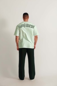 Personalizada <span class=keywords><strong>de</strong></span> gran tamaño <span class=keywords><strong>de</strong></span> los hombres nueva Oversize Dropped <span class=keywords><strong>Camiseta</strong></span> <span class=keywords><strong>verde</strong></span> claro gimnasio deporte al aire libre deporte <span class=keywords><strong>de</strong></span> gran tamaño <span class=keywords><strong>camiseta</strong></span> <span class=keywords><strong>de</strong></span> gimnasio para los hombres - Product Image 4