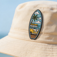 Nouvel Arrivage Patchs Thermocollants et Brodés Personnalisés pour Planche de Surf, Décoration pour Vêtements et Chapeaux, Vente en Gros