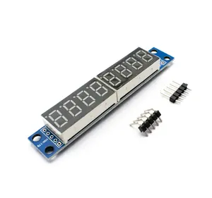 8-Bit Digital Tube LED Control Module DC 3.3V 5V Microcontroller Serial Driver 7-Segment LED Display MAX7219