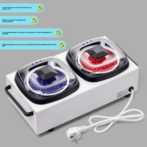 Chauffe-cire électrique double pot 1200 ml, haute efficacité, fusion rapide, machine d'épilation, équipement pour salon et spa - Product Image 3