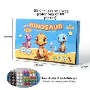 Huevo de Dinosaurio de Juguete para Maternidad, Juguete de Simulación de Eclosión en Agua, Modelo Animal de Plástico con Cascarón Rompible, Juguete que Expande en Agua - Product Image 6