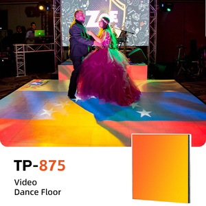 Trong Nhà Kỹ thuật số đám cưới tương tác sàn nhảy gạch hệ thống máy chiếu <span class=keywords><strong>LED</strong></span> <span class=keywords><strong>Video</strong></span> tấm màn hình hiển thị tương tác <span class=keywords><strong>LED</strong></span> tầng - Product Image 3