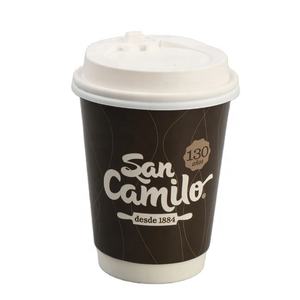 Vasos de papel para manualidades de doble pared desechables, respetuosos con el medio ambiente, 10oz, 12oz, 16oz, logotipo personalizado, relleno en caliente, bebidas carbonatadas, Tequila - Product Image 2