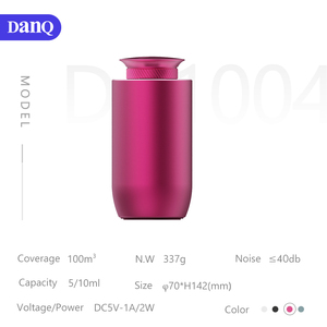 Venta al por mayor difusor de aromaterapia portátil suministro de coche hogar Oficina aire Rosa rojo difusor de aceite aromático logotipo personalizado Hvac difusor de Aroma - Product Image 5