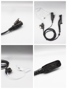 Pour <span class=keywords><strong>Motorola</strong></span> – Oreillette rechargeable avec tube acoustique pour <span class=keywords><strong>talkie</strong></span>-<span class=keywords><strong>walkie</strong></span> DP3400, XIR P8200, DGP4150, XPR6300, MTP850, <span class=keywords><strong>DP4400</strong></span> - Product Image 5