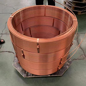 Tubería de Cobre en Espiral JIS C10100 C1011 de 3.18mm 4.76mm 6.35mm 1/2" para Construcción - Product Image 1