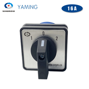 สวิตช์โรตารี่แบบเปลี่ยนตำแหน่งไฟฟ้า LW39B-16/1 660V 16A 1 ขั้ว 3 ตำแหน่ง 4 ขั้วต่อ หน้าสัมผัสเงิน LW26 - Product Image 2