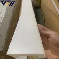 Moulure de plinthe en PS blanc VELL Factory, profilé de plafond et de mur, moulure de plinthe en remplacement