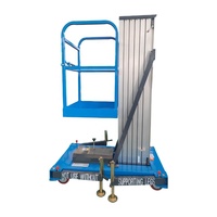 WELIF TRICH OP-02 200kg Mini Electric Order Picker Halbe lekt rischer Aufzug Reclaimer Lift Table New Metal Construction Chain Sling