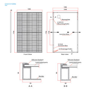 Venta superior Trina Solar vértice S Panel Solar monocristalino de precio 390w 395w 400w 405w 410wChina panel solar - Product Image 2