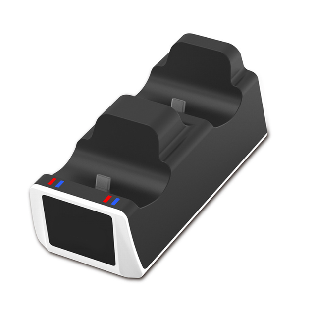 USB Type-C Fast Charger Stand Dual Gamepad Wireless Controller Charging Dock for PS5 Charging Cradle Dock Station