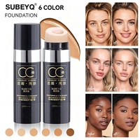 Fond de teint mat longue tenue SUBEYQ, crème BB CC originale, couvrance totale, maquillage en gros