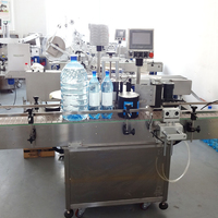 Machine d'étiquetage automatique de bouteilles autocollantes en promotion, compatible avec les imprimantes de codes de date pour flacons