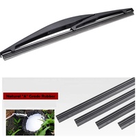 Premium brazo del limpiaparabrisas trasero y la cuchilla para Toyota de goma de silicona hoja de alta calidad aero universal limpiaparabrisas
