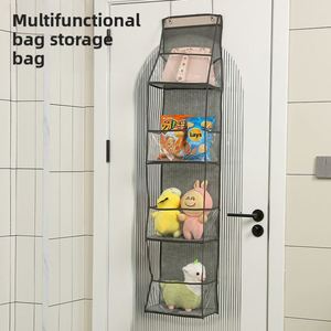 Organizador de Ropa Colgante de 5 Capas para Puerta, Bolsa de Almacenamiento de Tela para Juguetes y Ropa Interior del Hogar - Product Image 3