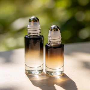 Offre Spéciale – Flacons Roll-on en Verre Vides pour Cosmétiques, Parfums et Huiles Essentielles, Cylindriques Verts, 5ml, 8ml, 10ml - Product Image 2