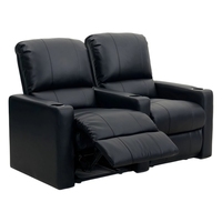 Fauteuil inclinable en cuir PU pour la maison, siège de cinéma VIP électrique mobile, canapé de cinéma