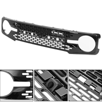 Grille de voiture de pièces d'auto supérieures avant pour Ford Bronco pièces d'auto hors route avec des inserts de lettres distinctifs audacieux