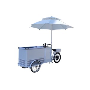 Chariot mobile de vente rapide de glaces et de bâtonnets glacés - Product Image 3