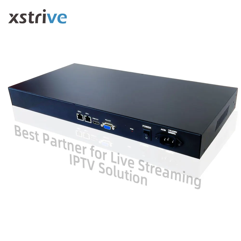 라이브 RTMP HLS RTSP UDP 출력 40 채널 비디오 스트림 IPTV 솔루션 인코더 HD-RTSP 스트리밍 미디어 서버