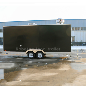 Robetaa Street Food Truck Carro <span class=keywords><strong>de</strong></span> venta Patatas Freír Pollo Hamburguesa Remolques <span class=keywords><strong>de</strong></span> comida Totalmente equipados con <span class=keywords><strong>asador</strong></span> para EE. UU. - Product Image 5