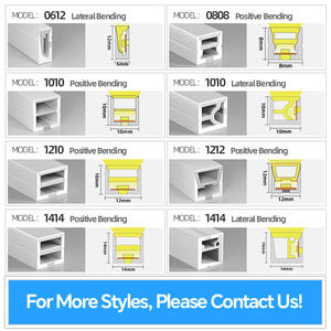 <span class=keywords><strong>Profilo</strong></span> Flessibile Personalizzato in Silicone per <span class=keywords><strong>Led</strong></span> Bianco 20*10mm Canale Flessibile <span class=keywords><strong>Impermeabile</strong></span> in Silicone per Striscia <span class=keywords><strong>Led</strong></span> - Product Image 4