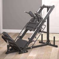 Machine de musculation commerciale pour presse à jambes et squats, entraîneur bidirectionnel avec plateforme réglable pour la salle de sport et la maison