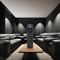 G25N8L para el Control Remoto por Voz de Amazon Alexa, Material ABS, Incluye Localizador de Control Remoto, Controles de TV Compatibles con Fire TV