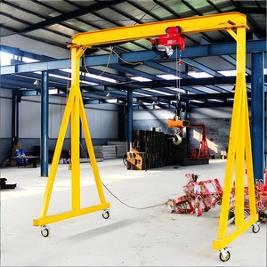 Grue mobile à <span class=keywords><strong>portique</strong></span> 3 axes de 5 mètres avec accessoires pour engins de construction, capacités de 1/2 tonne, 3 tonnes, 5 tonnes, 10 tonnes, et grue à <span class=keywords><strong>portique</strong></span> mobile de 1 tonne - Product Image 2