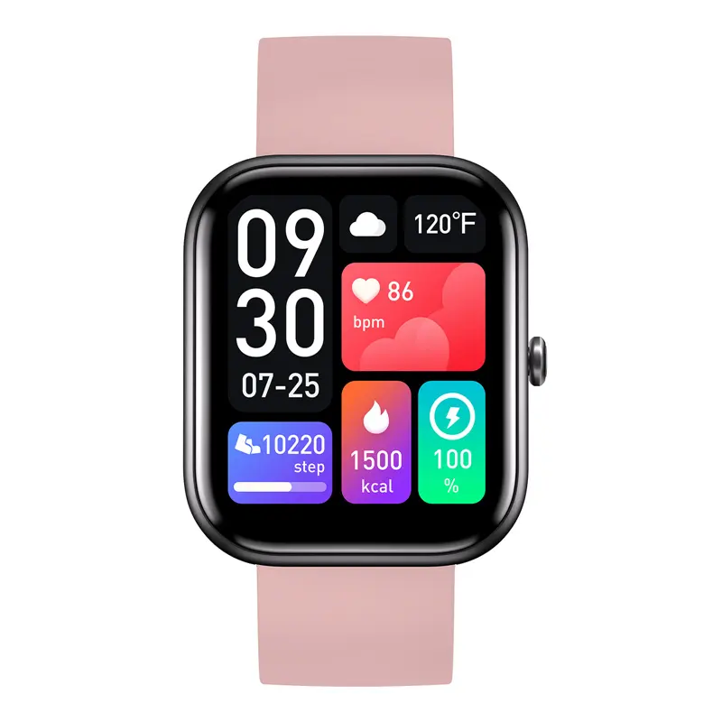 2.0 Inch Full Touch Smartwatch Square Shaped Man Fitness Direct Bt Call Phone Watches Big Screen Men Manufacturer Smart Watch Gt