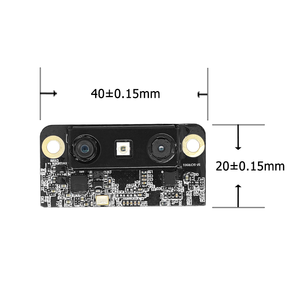 Módulo Binocular IR+RGB de 2MP 1600x1200 D84/D115 con Interfaz UART+USB, Reconocimiento Facial 3D, Rango de 40-100cm para Cerradura de Puerta Inteligente - Product Image 6