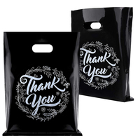 Sac en plastique personnalisé avec logo, poignée en LDPE, découpé à la forme, pour cadeaux et vêtements – Offre Spéciale