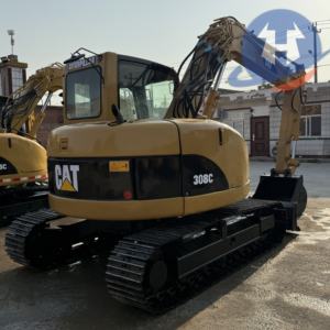 Miniescavatore Usato Cat 308 da 8 Tonnellate Piccola Macchina Movimento Terra Escavatore Cingolato Originale Giapponese in Vendita - Product Image 1