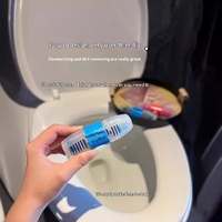 Nettoyant désodorisant et détartrant antibactérien pour toilettes sans réservoir, parfum citron vert et pamplemousse - Usage domestique
