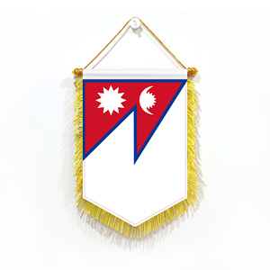 Mini 20x30cm Pennant Car Flags Nepal Wall Decor Display Accessories <b>Small</b> Ornaments for Hanging - Product Image 1