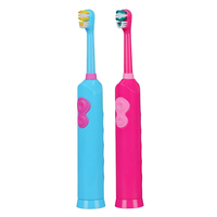 Brosse à dents électrique professionnelle KALWEL pour enfants, poils souples, étanche, blanchiment des dents, nettoyage en profondeur, 6000 tr/min