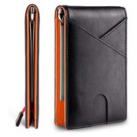 Porte-cartes pour hommes et femmes, pochette anti-vol RFID et portefeuille