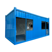 Nouveau modèle Conteneur d'expédition de 20 pieds Conteneur mobile  Préfabriqué de 40 pieds Conteneur de dépanneur préfabriqué