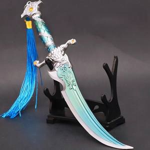 <span class=keywords><strong>Precio</strong></span> bajo, venta al por mayor, modelo de <span class=keywords><strong>arma</strong></span> de Metal Residual Xiao 22cm, juguetes para niños, artesanía de espada, decoración de calidad para el hogar - Product Image 3