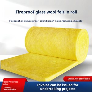 Phong cách công nghiệp sợi thủy tinh cách nhiệt chăn 25mm/50mm chống cháy lớp một thân thiện với môi hình ống cuộn tùy chỉnh chiều dài - Product Image 6