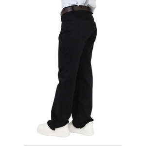 Pantaloni da Donna Neri, Vestibilità Dritta, Abbigliamento Casual - Product Image 2