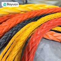 Suministro Directo de Fábrica: HMPE UHMWPE Spectra para Cuerda de Amarre Marina Amsteel, Resistente al Desgaste, Resistente a los Rayos UV, Baja Elongación, ISO