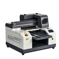 Imprimante DTF UV à plat A3 automatique de bureau compacte avec garantie de 3 ans pour cuir et flexibles Egg-TX800 XP600, facile à utiliser