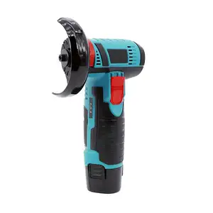 Polissage multifonctionnel lithium-ion mini meuleuse d'angle petite machine de découpe rechargeable domestique